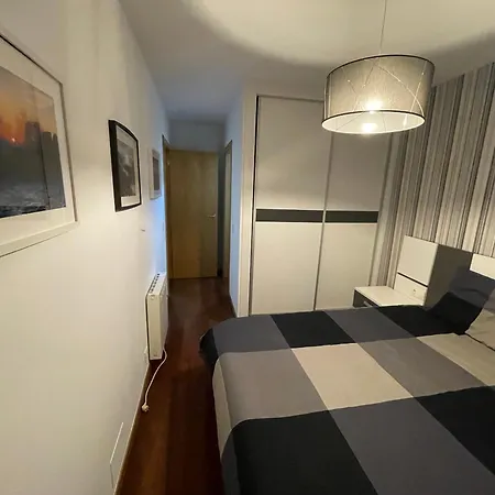 Con Excelentes Vistas Al Mar En La Playa De Carnota Apartament